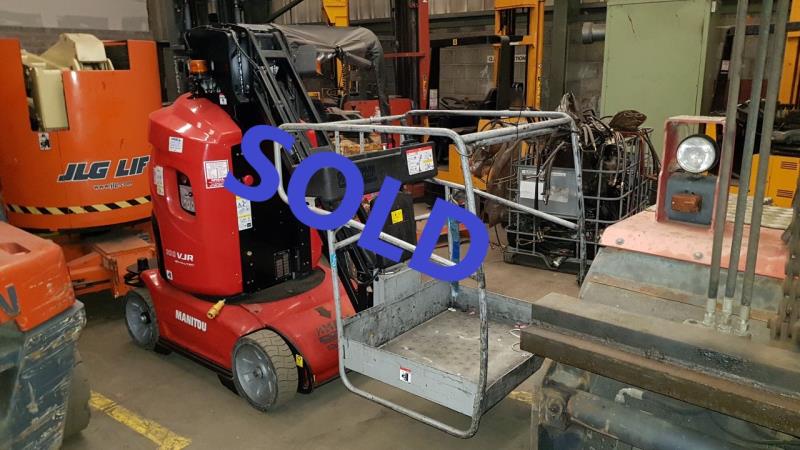 ***SOLD*** Manitou 100VJR Evolution Vertical Mast Access Platform