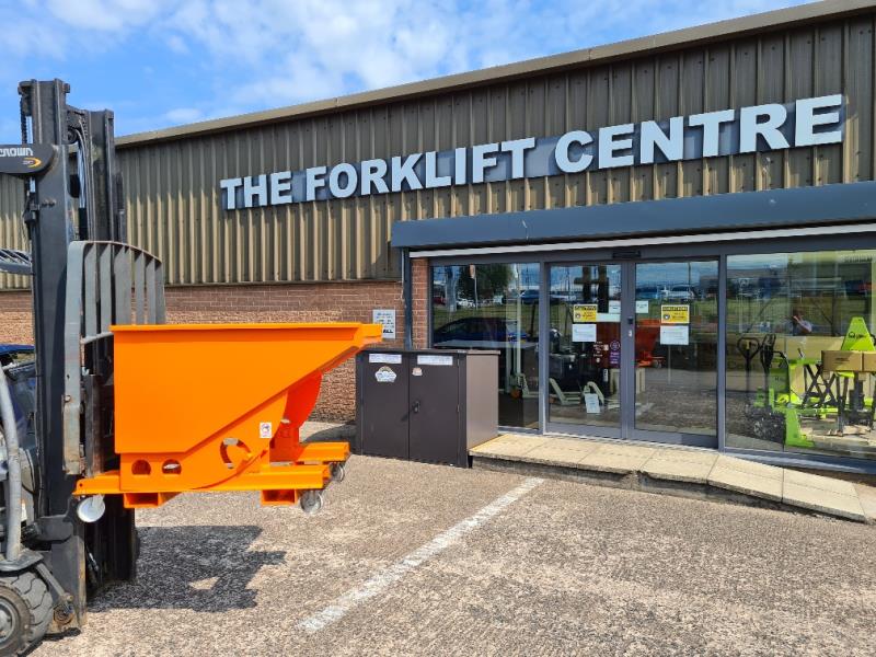 Forklift Tipping Skip